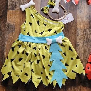 Lily & Max Toddler Flinstones Pebbles Costume